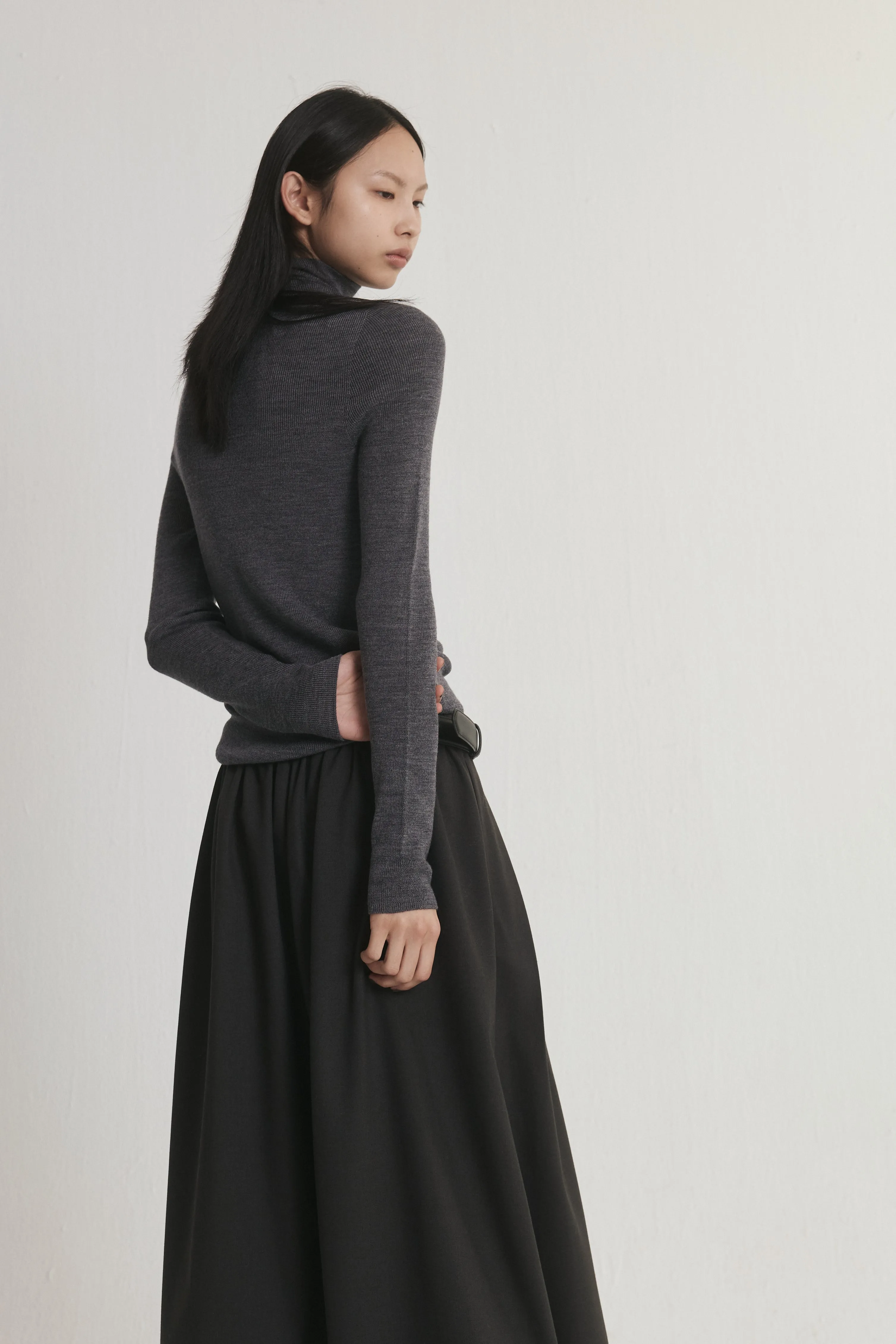 WholeGarment Knit Turtleneck