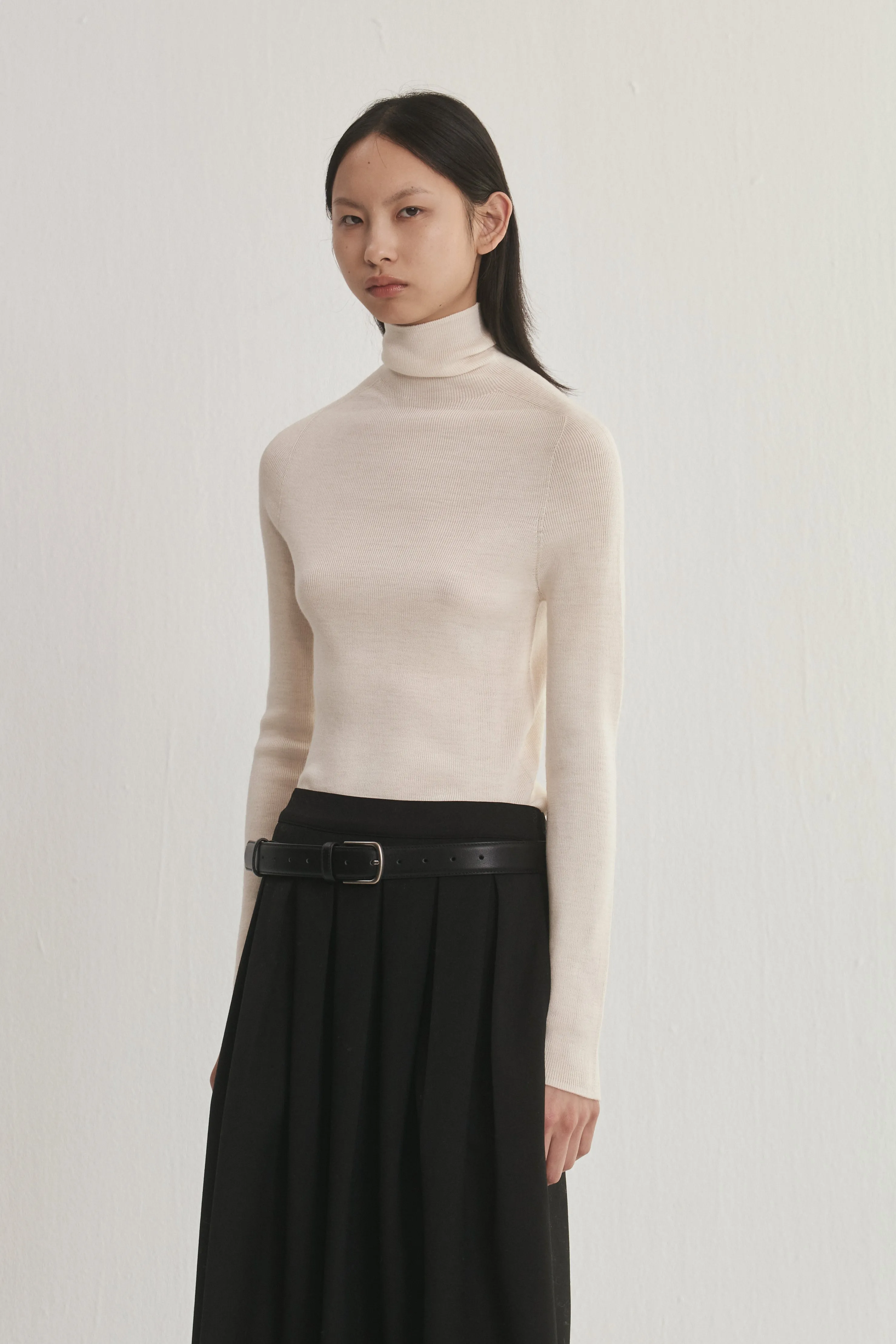 WholeGarment Knit Turtleneck