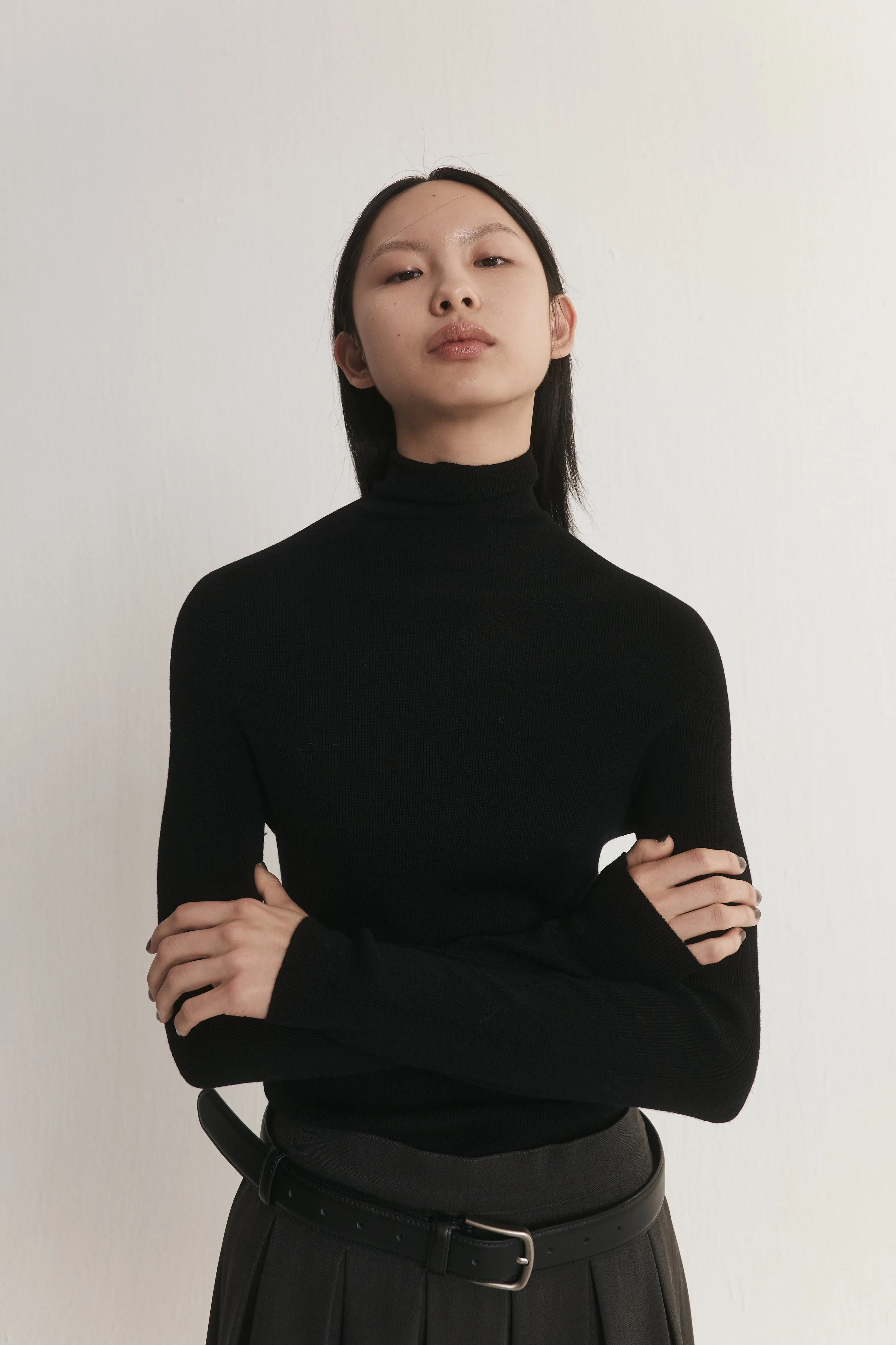 WholeGarment Knit Turtleneck
