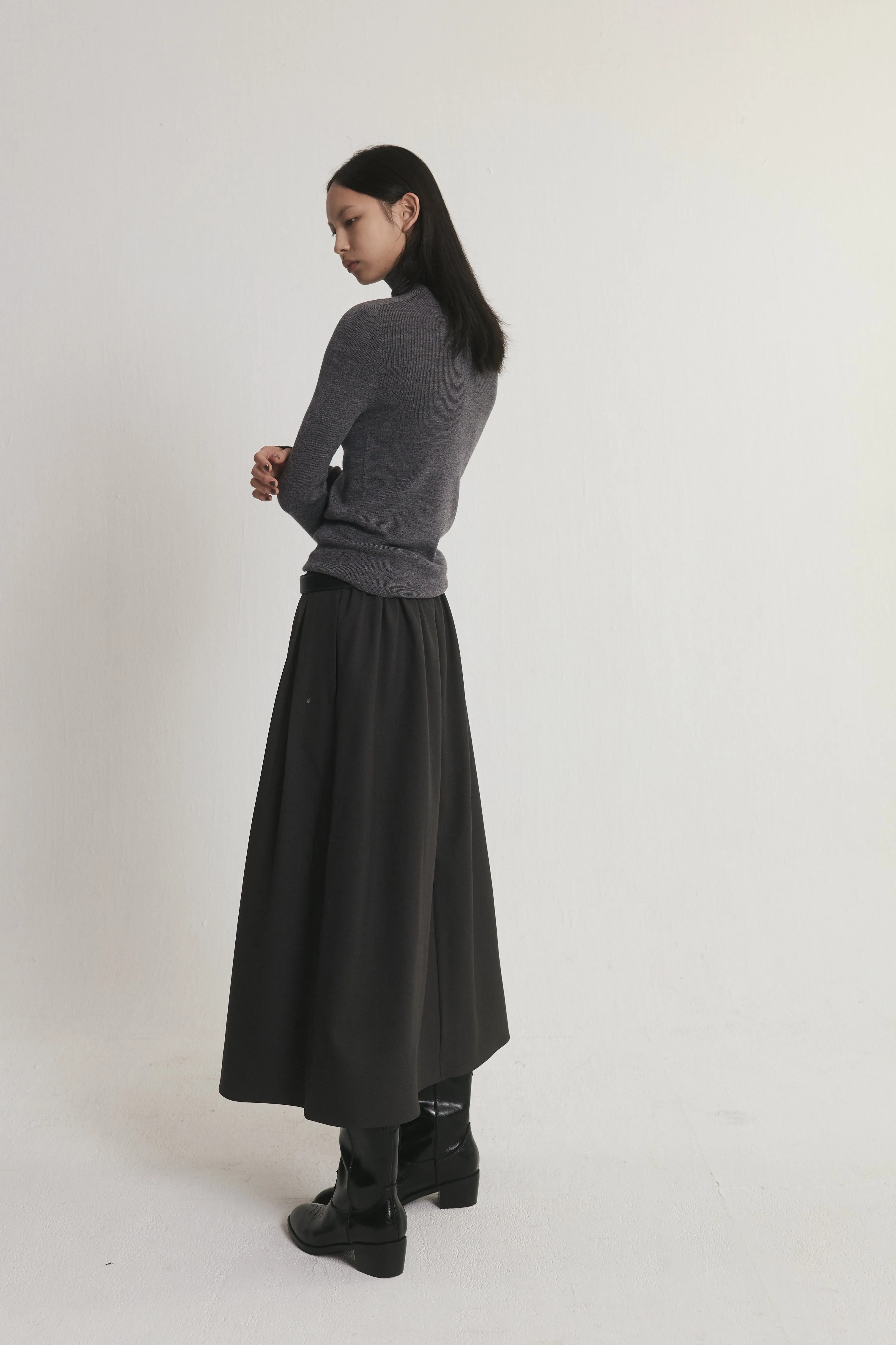 WholeGarment Knit Turtleneck