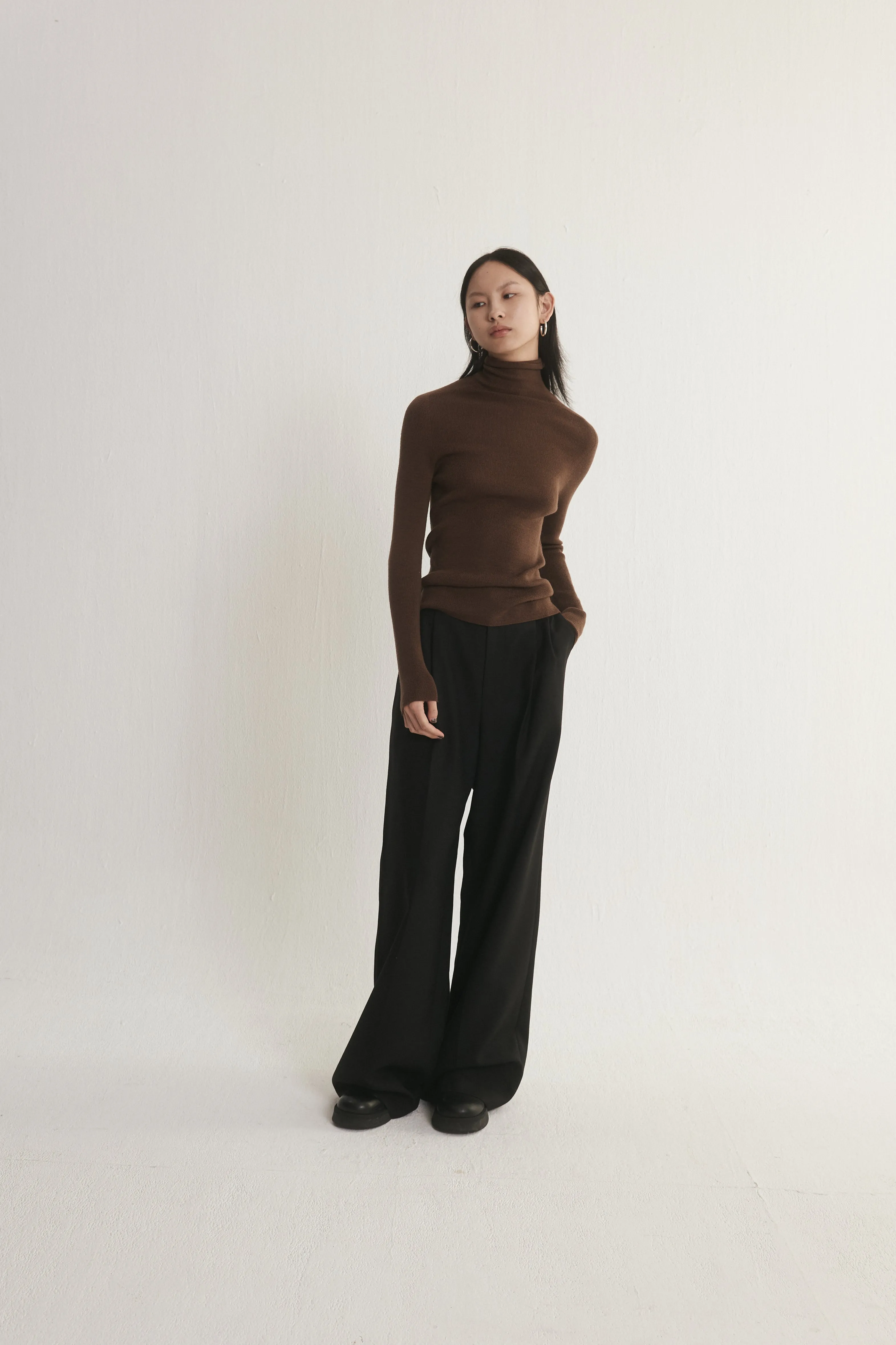 WholeGarment Knit Turtleneck