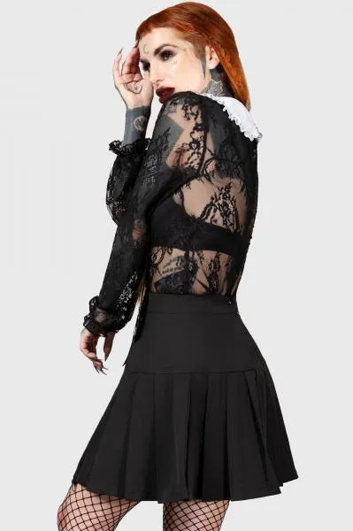 Wicked Story Top - Black -