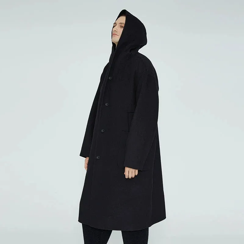 Winter Hooded Overcoat