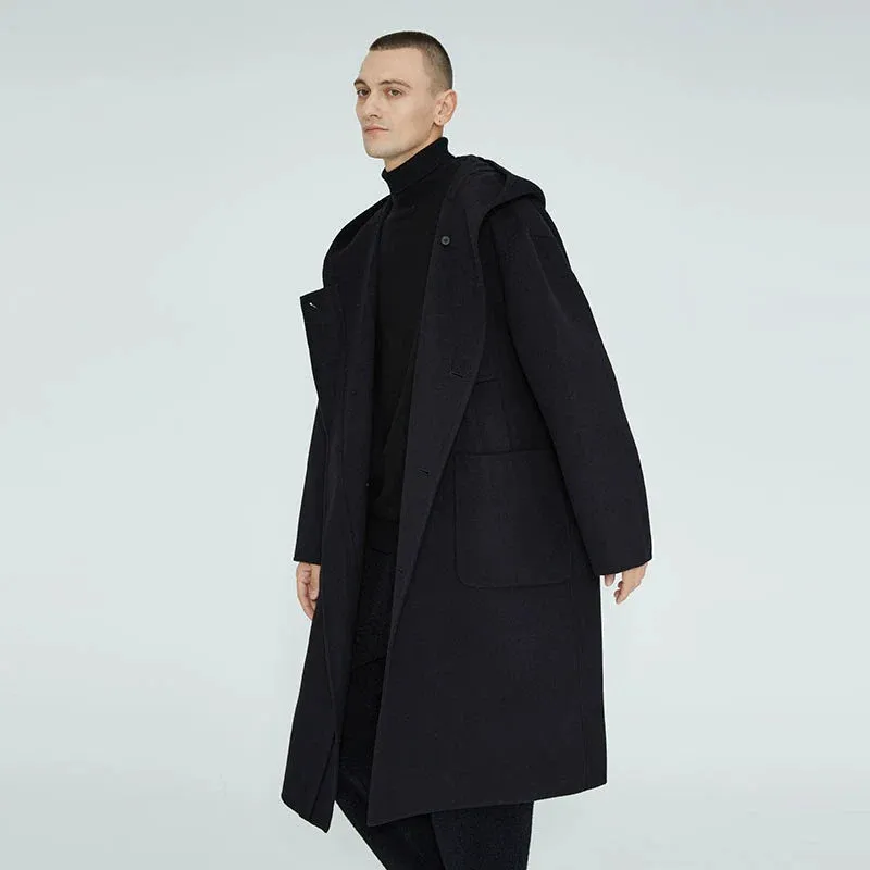 Winter Hooded Overcoat