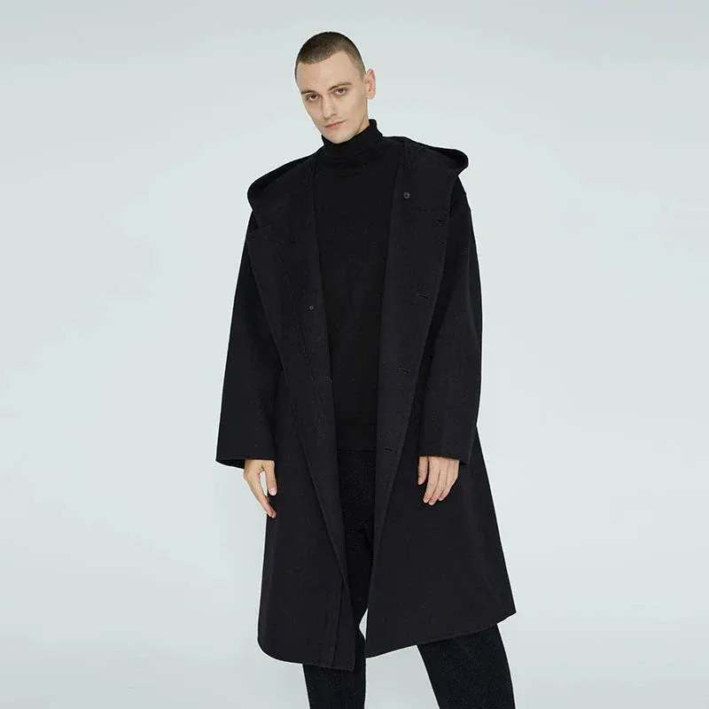 Winter Hooded Overcoat