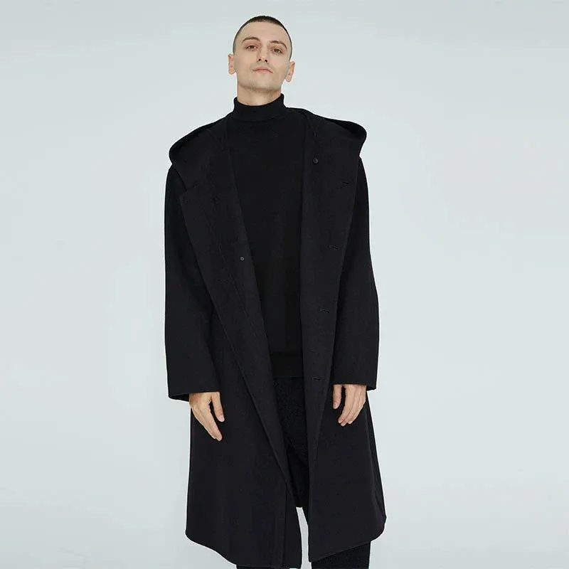 Winter Hooded Overcoat