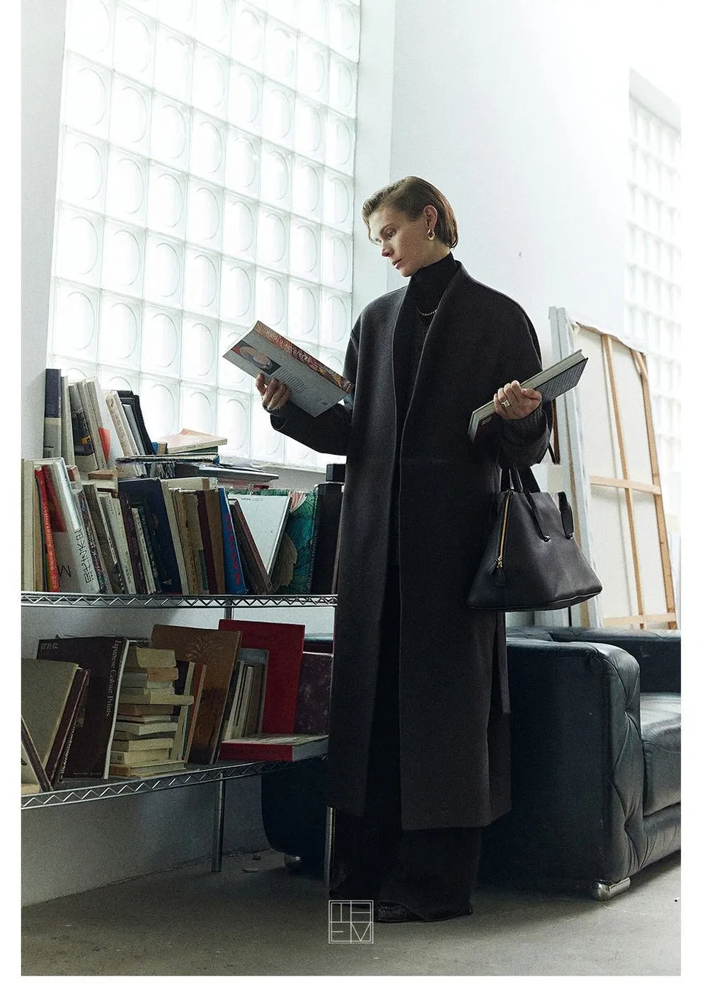 Wool and Vicuña Coat and Trousers Set