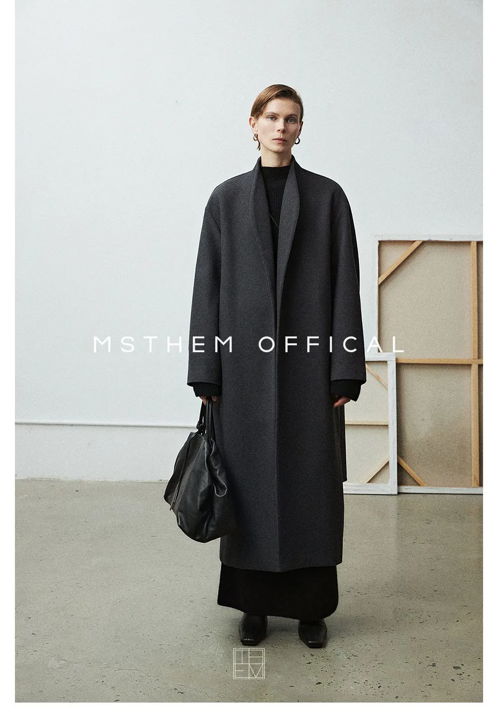 Wool and Vicuña Coat and Trousers Set