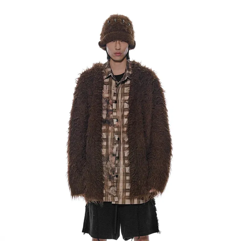 Wool Cardigan Coat