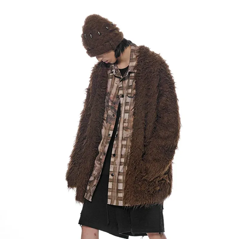 Wool Cardigan Coat