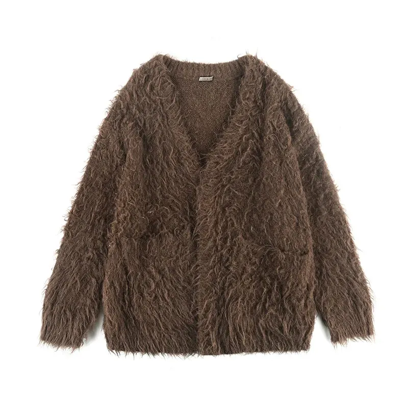 Wool Cardigan Coat