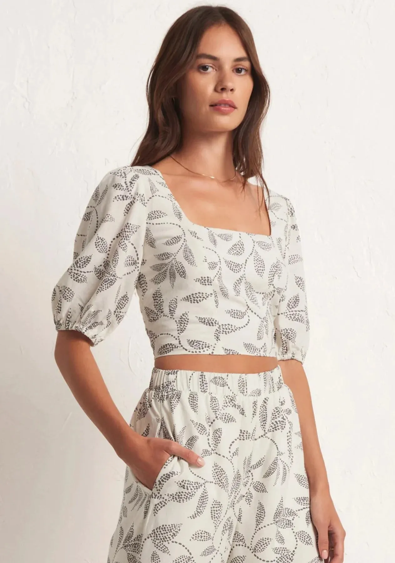 Z Supply Portia Vine Top